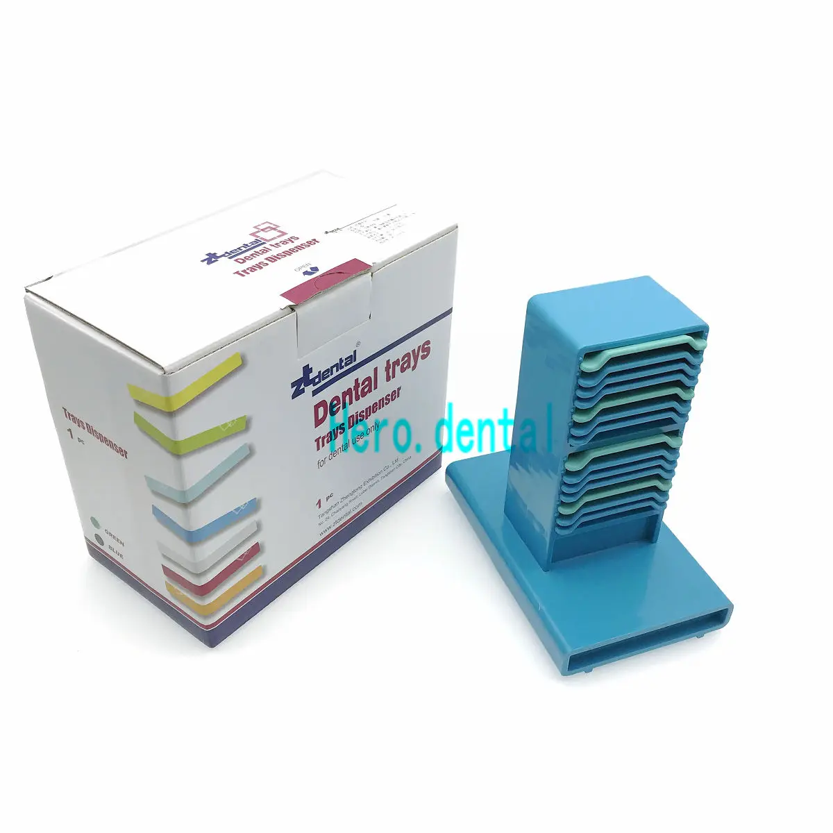 Стоматологический слепочный держатель лотков диспенсер двойными бортами
