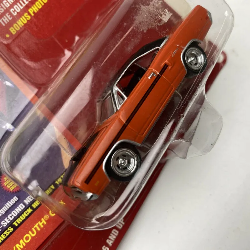 JL 1:64 1970 Plymouth GTX сплав модель автомобиля металлические игрушки для детей литья под