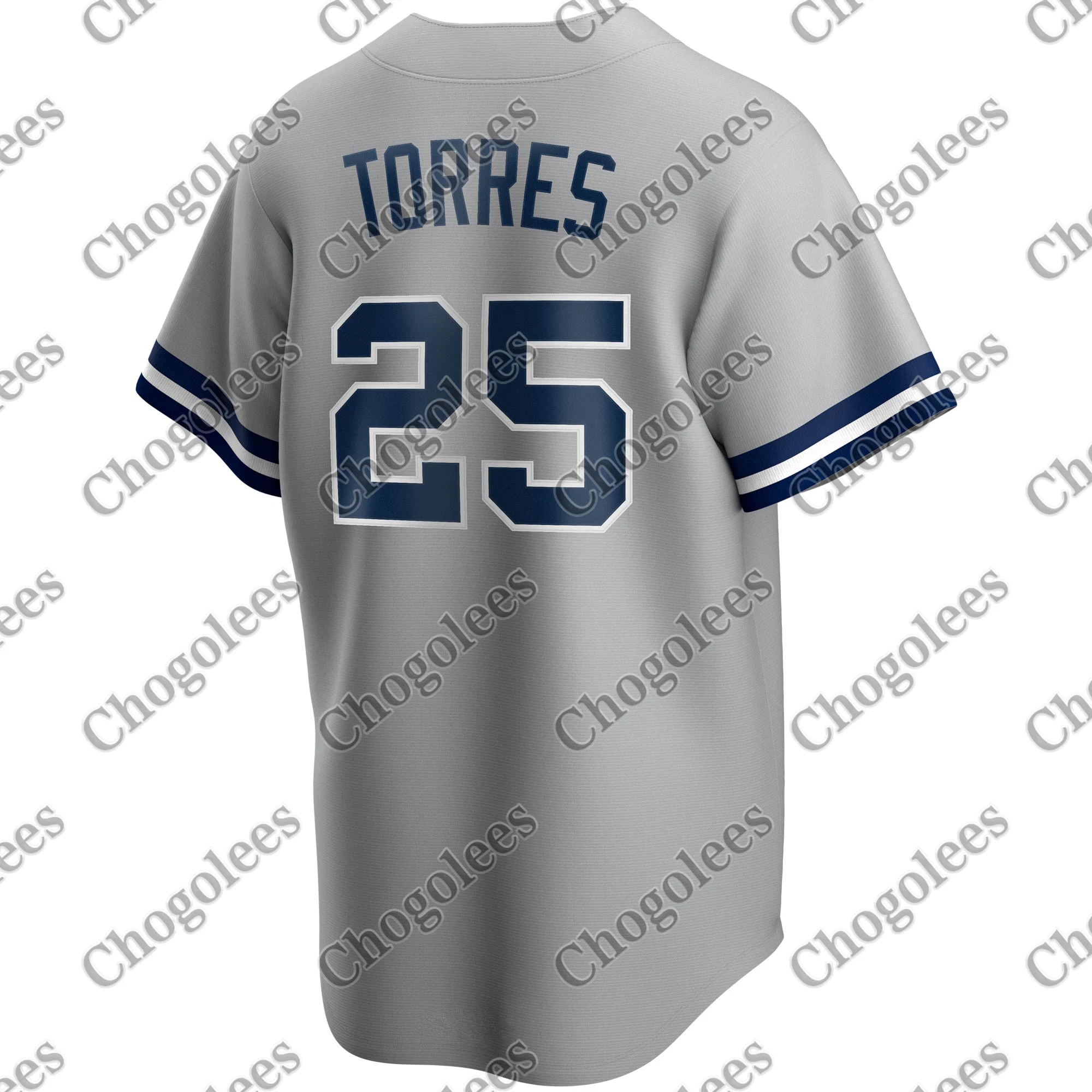 

Baseball Jersey Gleyber Torres New York Road 2020 Player Name Jersey - Gray