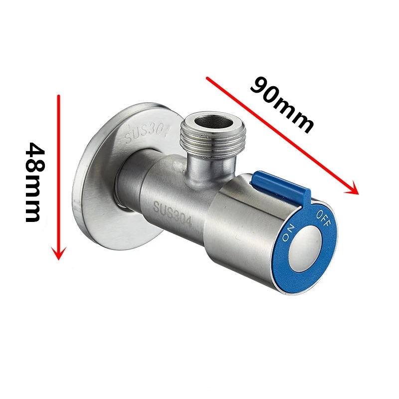 Выпускной клапан для воды угловой кран из нержавеющей стали 304 унитаза