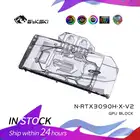 Bykski GPU радиатор охлаждения воды блок для ZOTACGALAXYLeadTekManliPNYPalitKFA2GaniwardMAXSUN30903080 RGB N-RTX3090H-X-V2