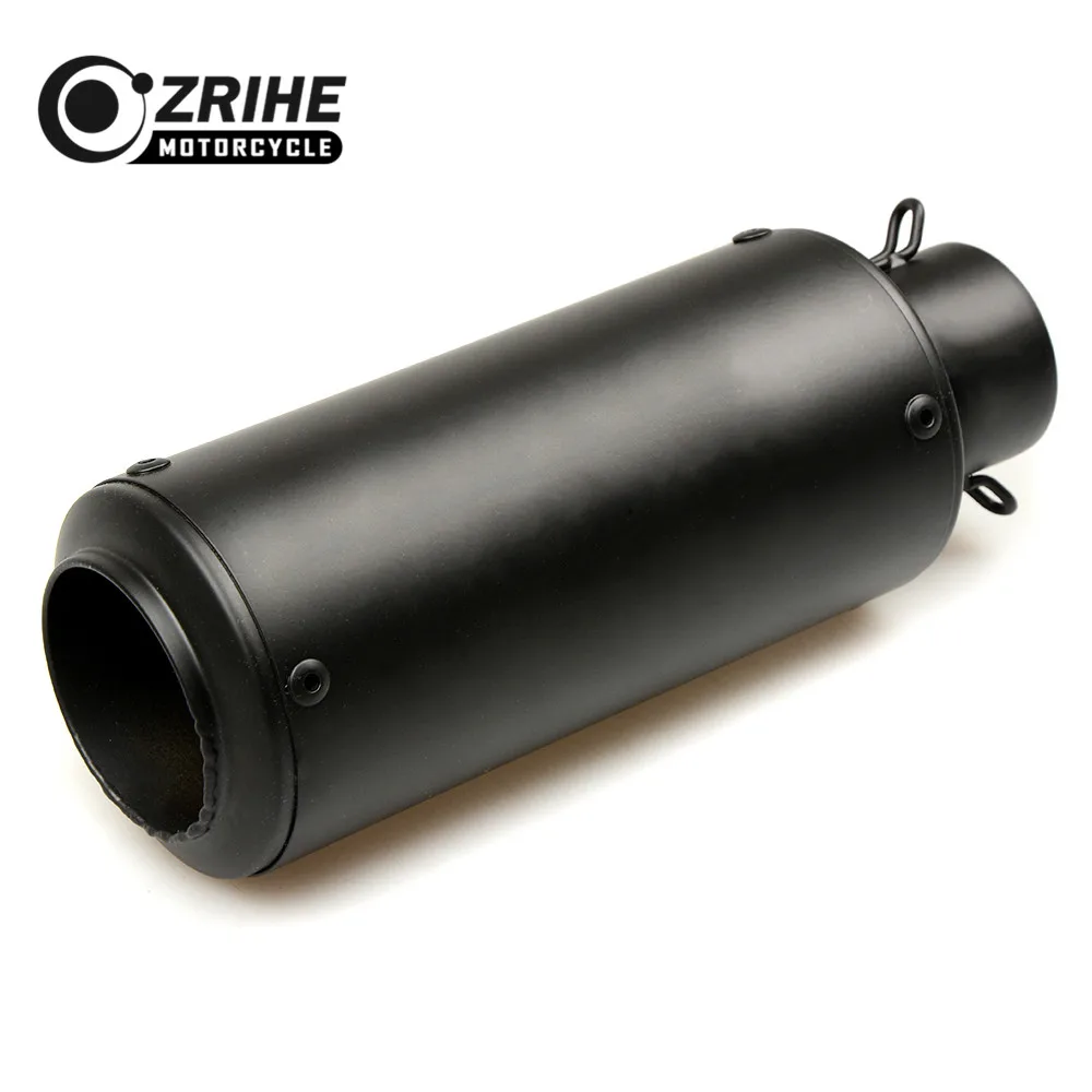 ZRIHE 37 61 мм выхлопная труба для мотоцикла из нержавеющей стали универсальная YAMAHA