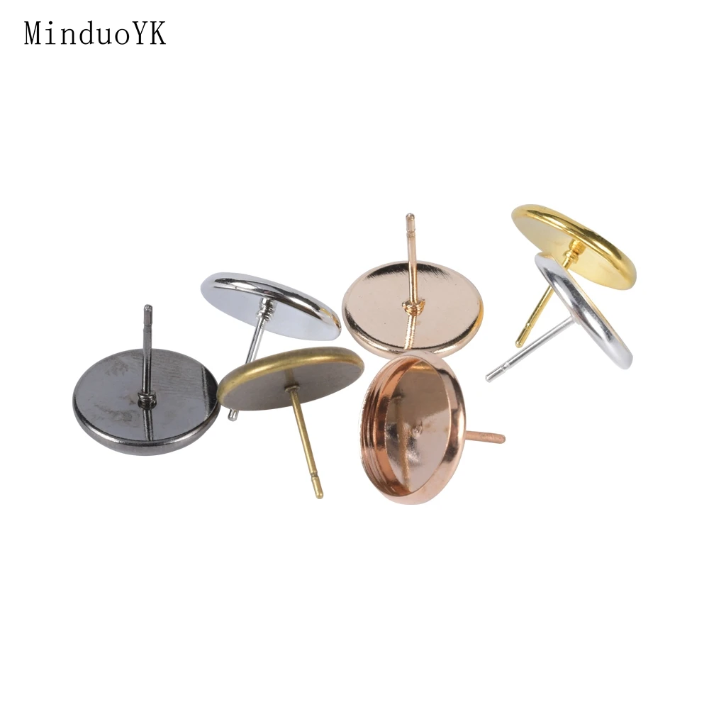 20 шт./лот пустые Кабошон Базовые аксессуары для ювелирных изделий серьги