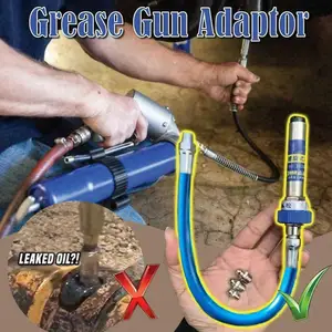 high pressure grease gun coupler coupling end fitting m6m8m10 grease mouth adapter connector lock on tool accessories dropship free global shipping