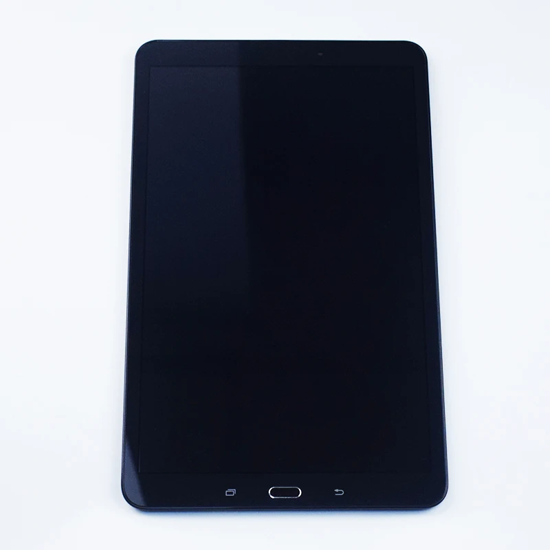 Черный для samsung Galaxy Tab A SM-T580 T580 T585 ЖК-дисплей сенсорный экран Сенсорная панель дигитайзер сборка с рамкой