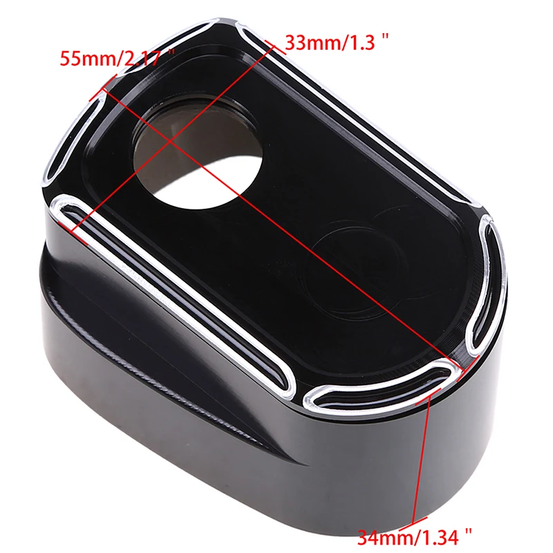 Пластиковая крышка переключателя зажигания POSSBAY подходит для Harley Touring