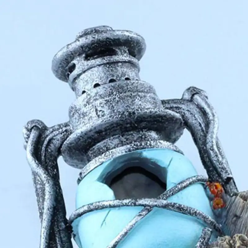 Винтажная керосиновая лампа аквариум ландшафтное украшение для разведения