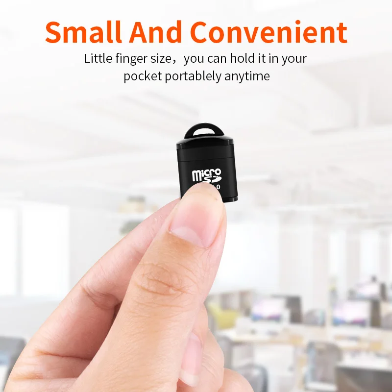 Устройство для чтения карт памяти USB Micro SD/TF 2 0|Переходники и адаптеры| |
