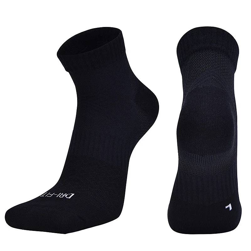 

Men Sport Socks Padded Sole Protection Cotton Middle Tube Sport Sock Outdoor Badminton Tennis Baseball Table Tennis
