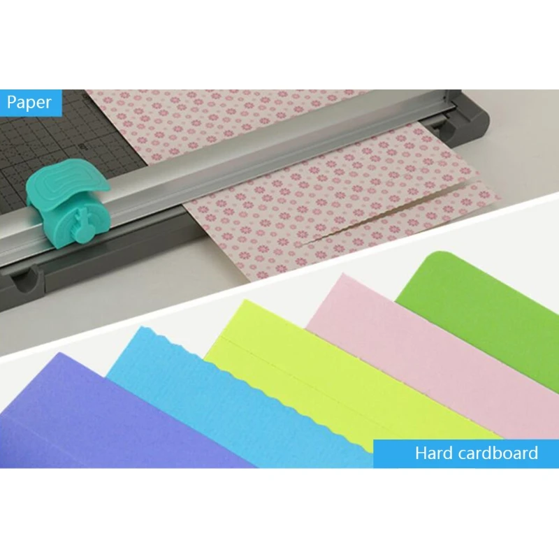 

5-in-1 A4 Paper Trimmer with Storage Box Security Slide Blade A4 Paper Trimmer for Scrapbooking Cutter Picture Cutting
