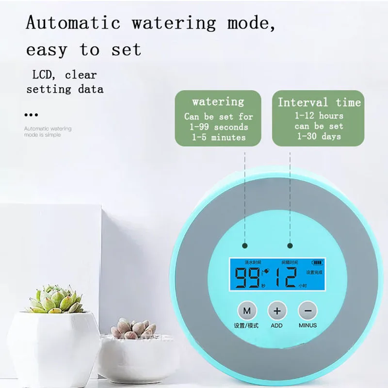 2020 ЖК дисплей сад интеллигентая (ый) автоматический полив устройство таймер