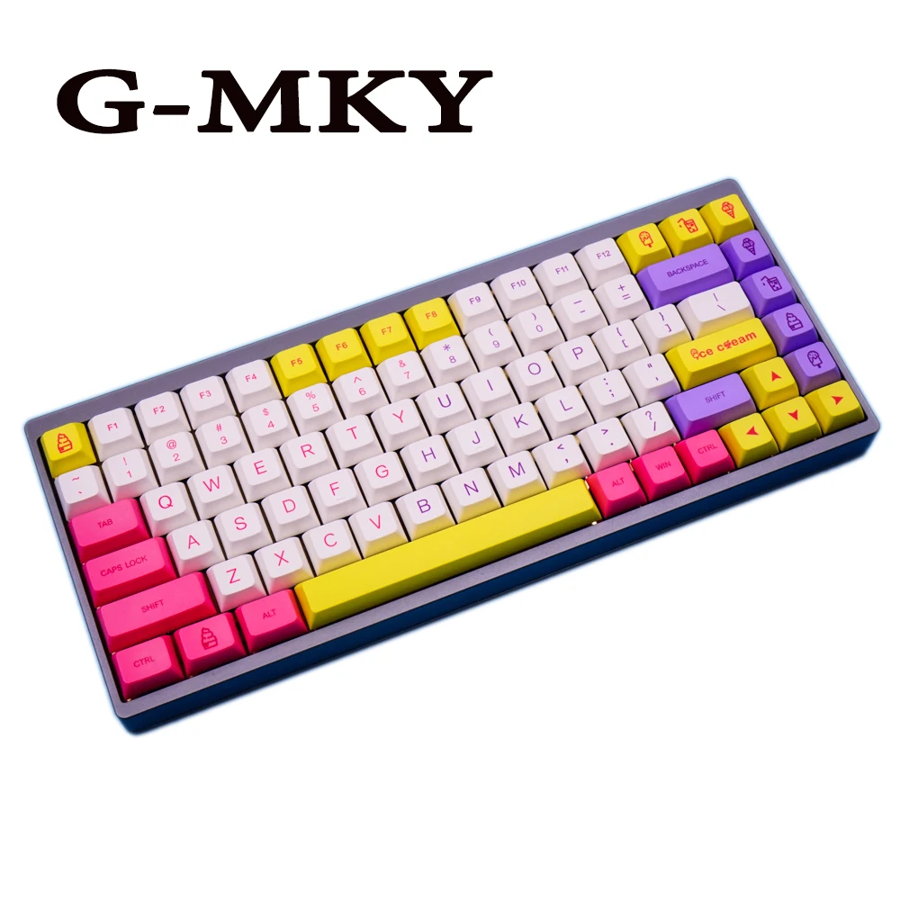 G MKY Макарон/мороженое Keycaps PBT сублимированный Keycap XDAS профиль для Filco/DUCK/Ikbc MX