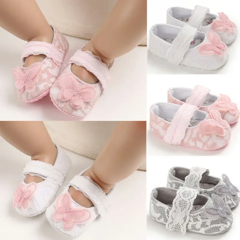 Детская повседневная обувь с бантиком для девочек Нескользящие кроссовки мягкой