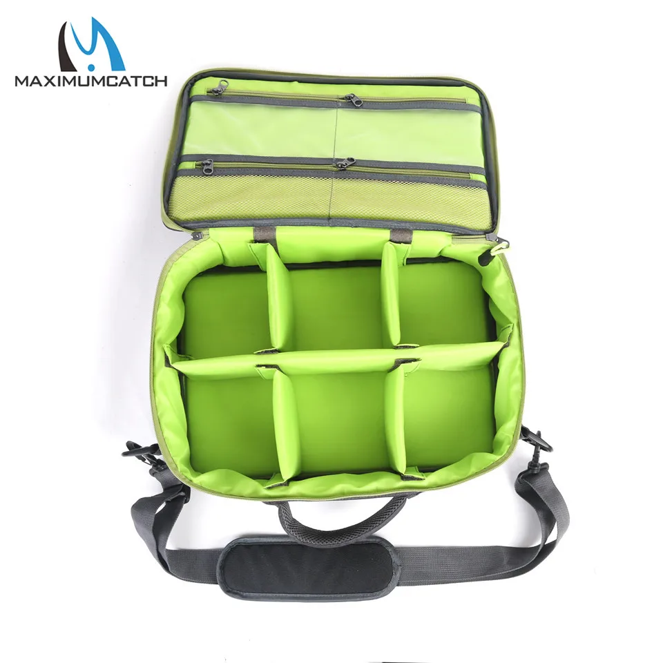 Maximumcatch Рыболовная Сумка с регулируемыми шестью отделениями водонепроницаемая