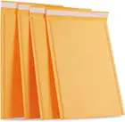 50 шт.лот пузырчатые конверты,желтый пузырчатые полиэтиленовые пакеты для почтовых отправлений, самозапечатывающиеся конверты, мягкие конверты для почтовых отделений магазинов