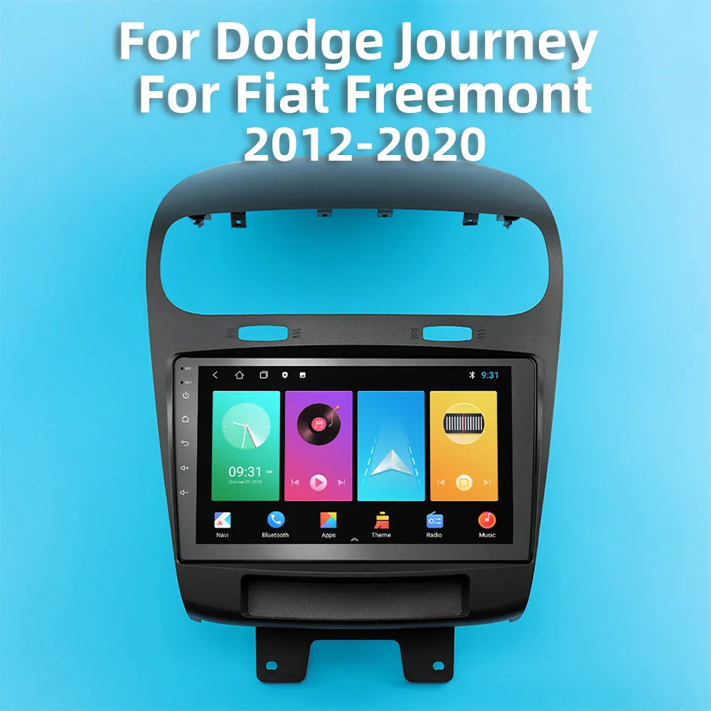 

Автомагнитола 2 Din, 9 дюймов, Android, для Dodge Journey Fiat Freemont 2012-2020, Gps, радио, автомобильный мультимедийный видеоплеер, Авторадио