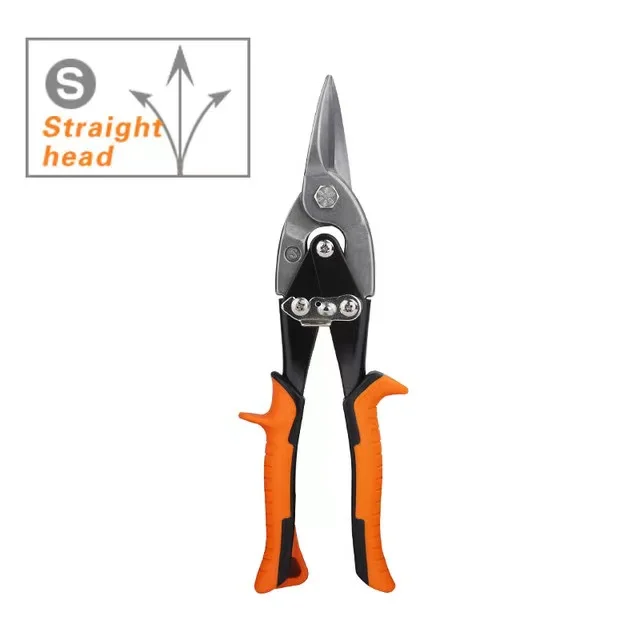 

Tin Sheet Metal Snip Aviation Scissor Iron Plate Cut Shear Household Tool Industrial Tndustry Work Plier