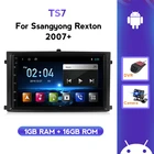 Автомобильный GPS мультимедийный радиоплеер Система Android 2 din навигатор для Ssangyong Rexton 2007 + Автомобильный GPS Стерео Авторадио головное устройство USB