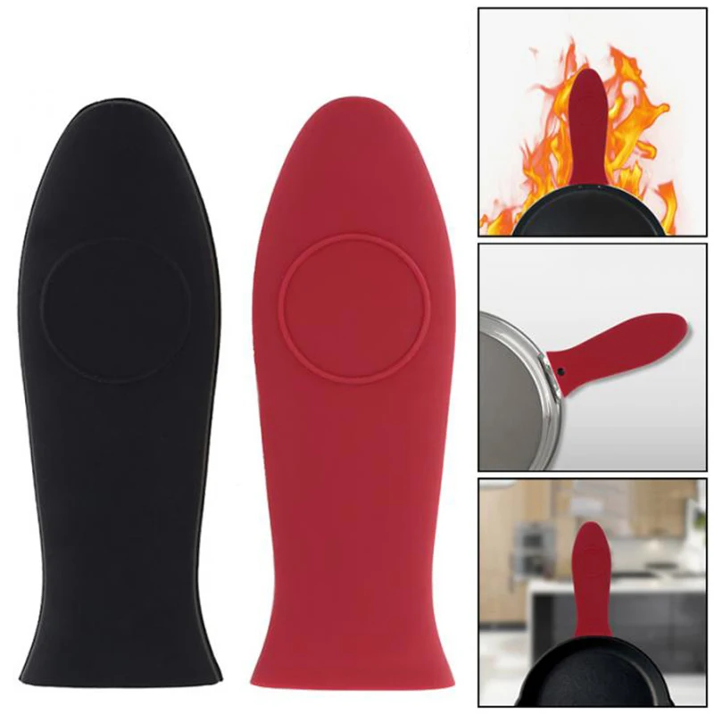 14 5*5*2 см силиконовые крышки нескользящий Силиконовый Держатель с горячей ручкой