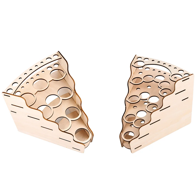 Деревянная подставка для хранения чернил 45 °|Подставки и стеллажи| |