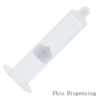 Американский стиль 30cc прозрачный пластиковый Шприц Баррель автоматический дозатор точечный шланг упаковка 20
