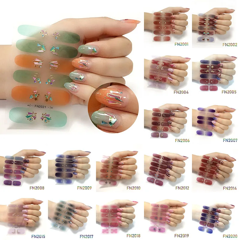 

LADY KINDOM 3D Geometric Bronzing Nail Polish Film Imitation Diamond Crystal Nail Patch Waterproof Breathable Nail Decal Sticker