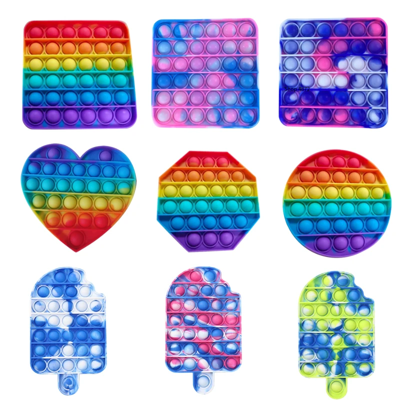 

Игрушка в виде сердца, пузырьки с пузырьками, сенсорная игрушка для снятия стресса, забавная ручная игрушка-антистресс для взрослых и детей