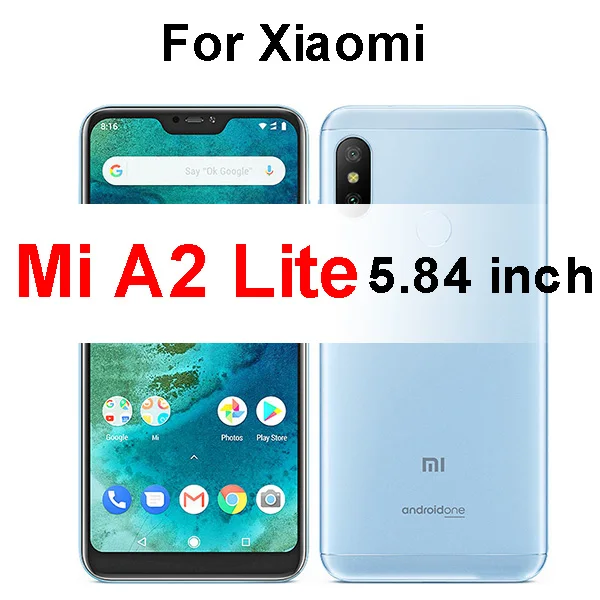 For Xiaomi a2 lite Portective стекло для Xiaomi mi a2 lite a1 бронированная Защитная пленка для экрана из закаленного стекла mi a2lite mi a1 a 2 2a a2lite 1a 9h - Цвет: For Xiaomi a2 lite