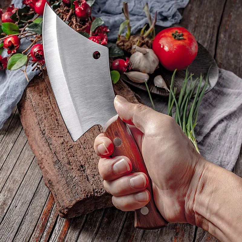 

Fish Knife Stainless Steel Kitchen Knife for Meat Fruit Vegetables Outdoor Survival Camping Knife Butcher Knife Cleaver