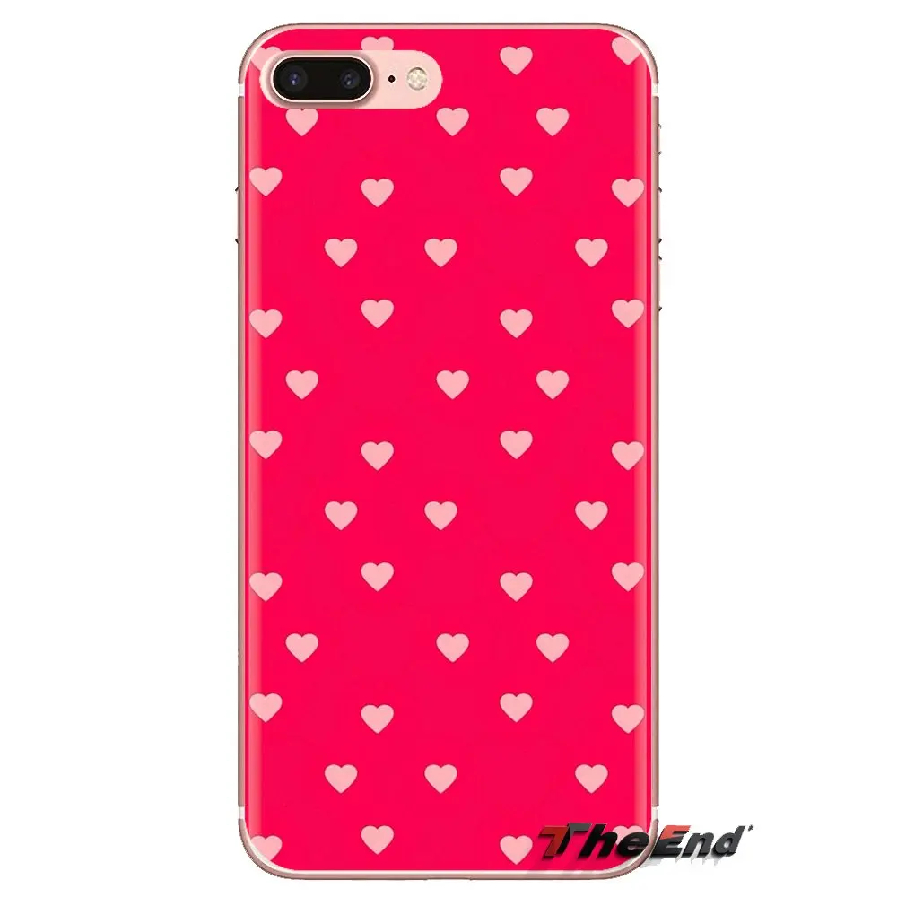 Прозрачные мягкие чехлы с сердечками Lover Luxury для LG Spirit Motorola Moto X4 E4 E5 G5 G5S G6 Z Z2 Z3 G2 G3 C