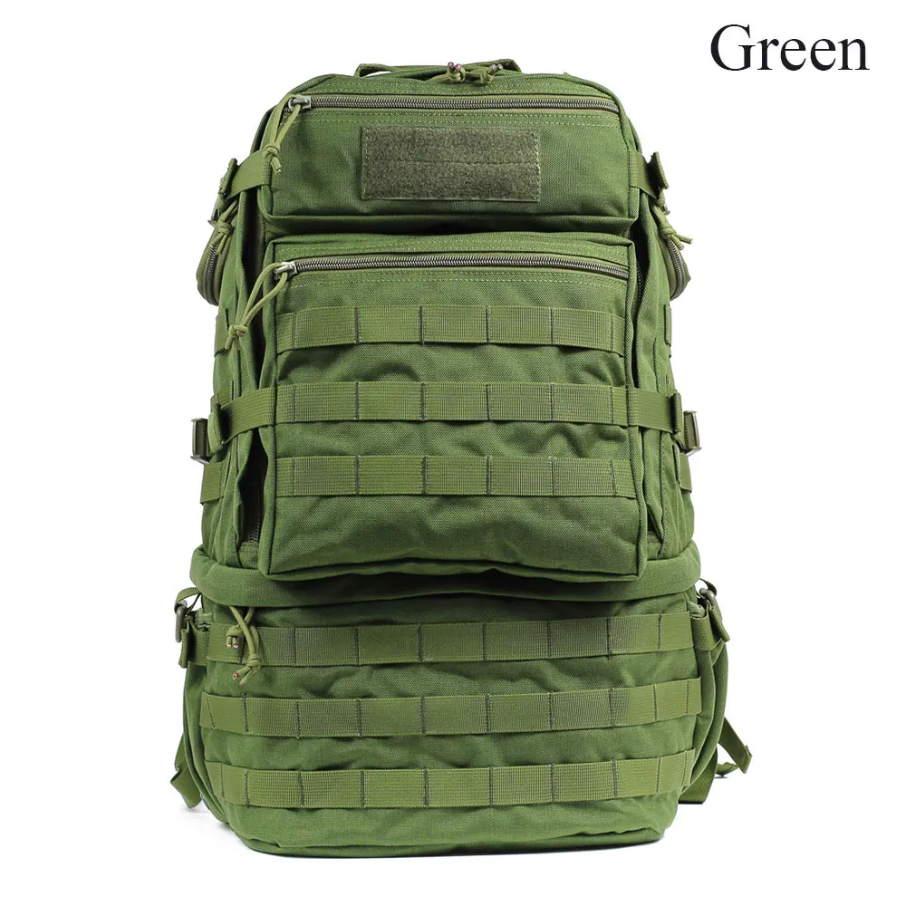 Green SINAIRSOFT 65L открытый полевой Многофункциональный тактический рюкзак ilitary Рыбалка водонепроницаемый Molle-Pack треккинг Охота-сумка - Цвет: Green