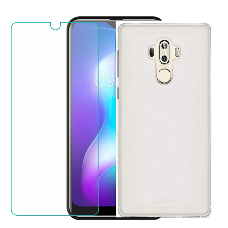 Для BQ 6042L Magic E чехол из закаленного стекла роскошный мягкий TPU для телефона с