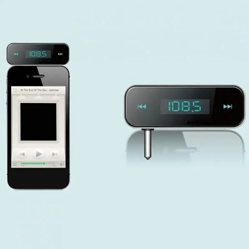 Мини 3,5 мм разъем музыкальный аудио fm-передатчик Универсальный MP3 lcd Автомобильный Радио Аудио аксессуары Авто Портативный цифровой передатчик