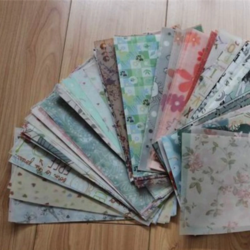 

Multi-patterns Gift Wrapper Handmade Soap Wrapping Paper Oil Wax Packaging Papers 13*21cm Free Shipping