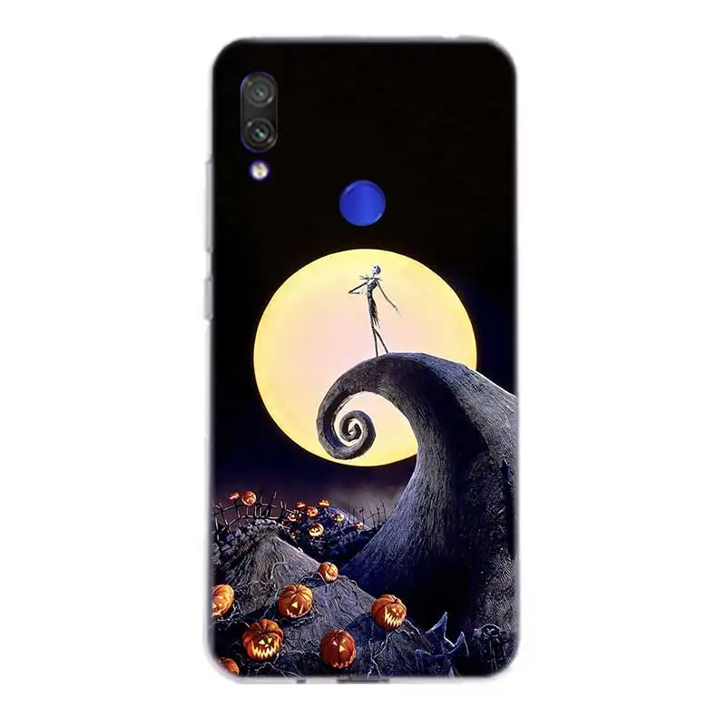 Happy Halloween Silicone Case For Xiaomi Redmi Note 7 6 Pro 5 4 4X K20 7A Y3 S2 5A 6A Xiomi Mi A3 CC9 CC9E F1 9T 9 SE 8 A2 lite |
