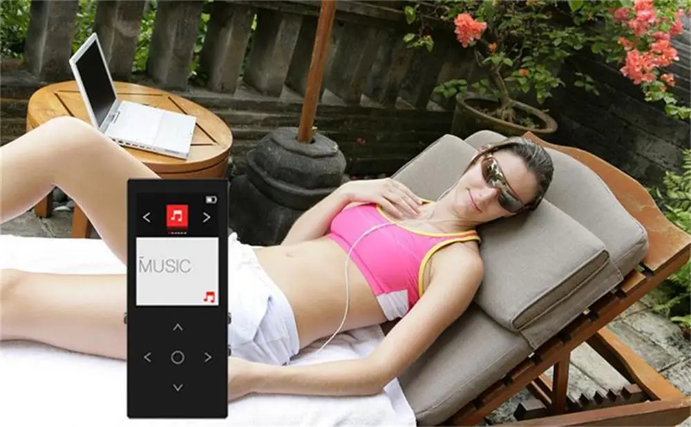 Bluetooth4.1 MP3 плеер 16 Гб сенсорный ключ 1 8 дюйма цветной экран без потерь Музыкальный