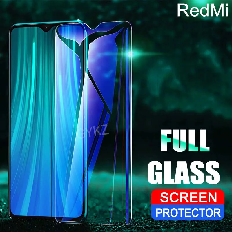 2 шт. закаленное стекло для Xiaomi Redmi Note 8 Pro 8T защита экрана взрывозащищенное