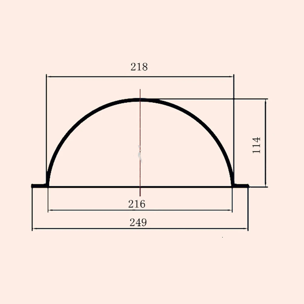 9 inch High Speed Dome Hood Camera Dust Cover Outdoor PTZ Monitoring Shell Accessories Acrylic Clear Plexiglass Dome Case 249mm