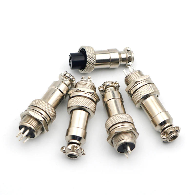 GX12-2/3/4/5/6/7/8 Aviation Plug Male And Female Pin Connector Circular Connectors Socket GX16 Diameter 12mm | Электроника