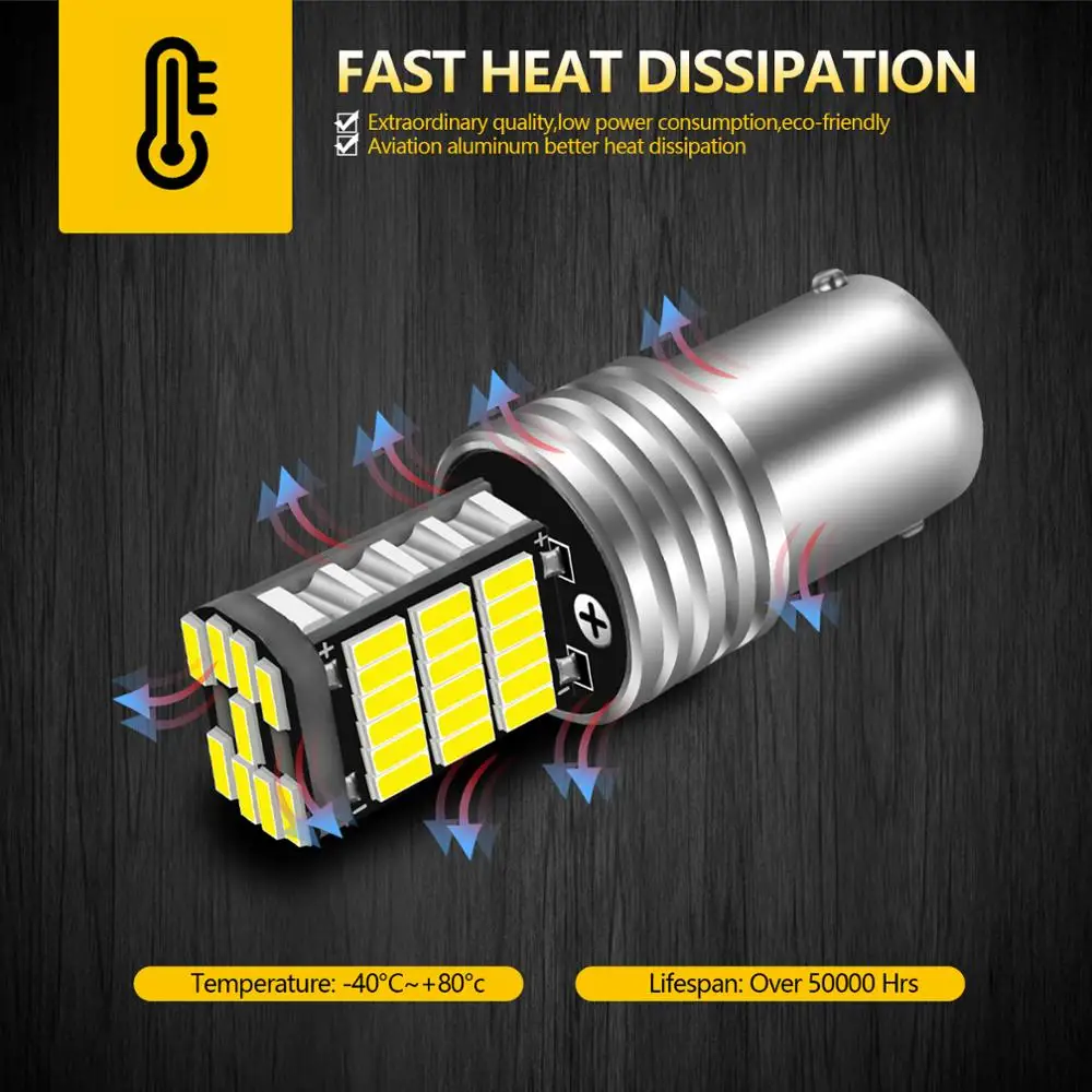 Автомобильные светодиодные лампы AILEO поворотного сигнала стоп-сигнал заднего