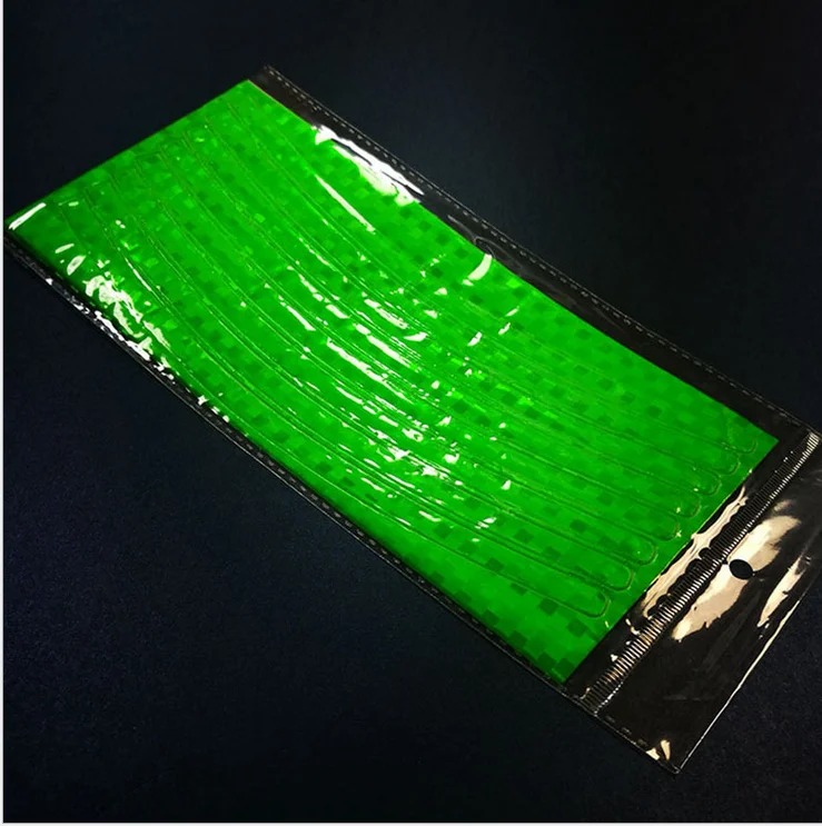 Светоотражающая наклейка на велосипед обод колеса велосипеда s флуоресцентные