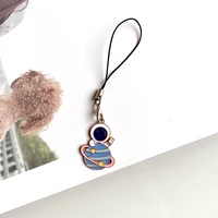cute astronaut girls phone strap lanyards for iphonesamsungxiaomi case mobile phone strap hang rope smart phone charm
