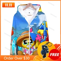 8 to 19 years kids sweatshirt colt nita cartoon tops teen clothes poco shelly shooter game 3d printed hoodie boys girls