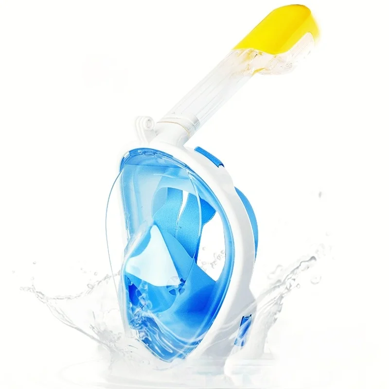 

Underwater Scuba Anti Fog Full Face Diving Mask Snorkeling Respiratory Masks Safe Waterproof Swimming Equipment for Adult Youth