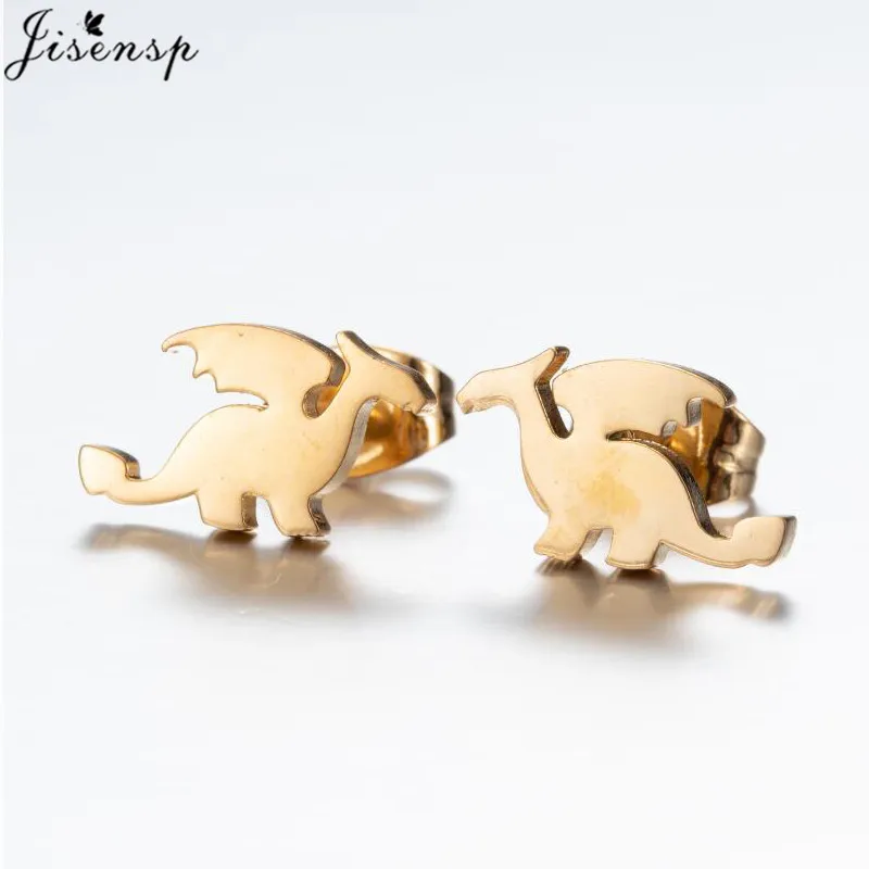 

Multiple Black Stainless Steel Stud Earrings for Women Girls Minimalist Leaf Star Volleyball Bicycle Earrings Jewelry Punk Gifts