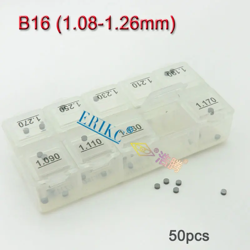 ERIKC инжектор Common Rail Отрегулируйте прокладки B11 B12 B13 B14 B16 B22 B25 B26 B31 B48 комплект прокладки дизельного топлива шайба для Bosch 600 шт