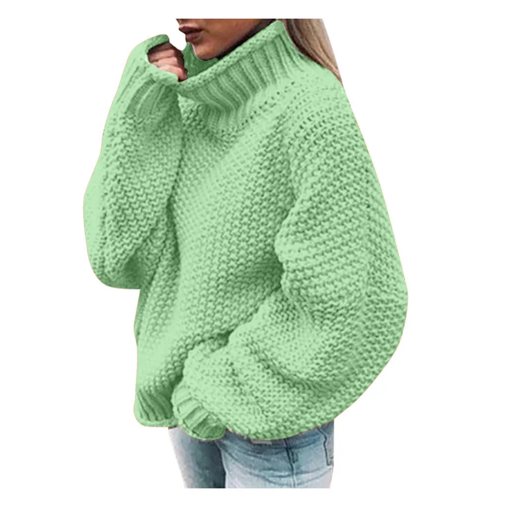 Winter Sweater For Women Sweter De Mujer Invierno 2020 Fashion Knitted Long Sleeve Pullover Sweaters Top | Женская одежда