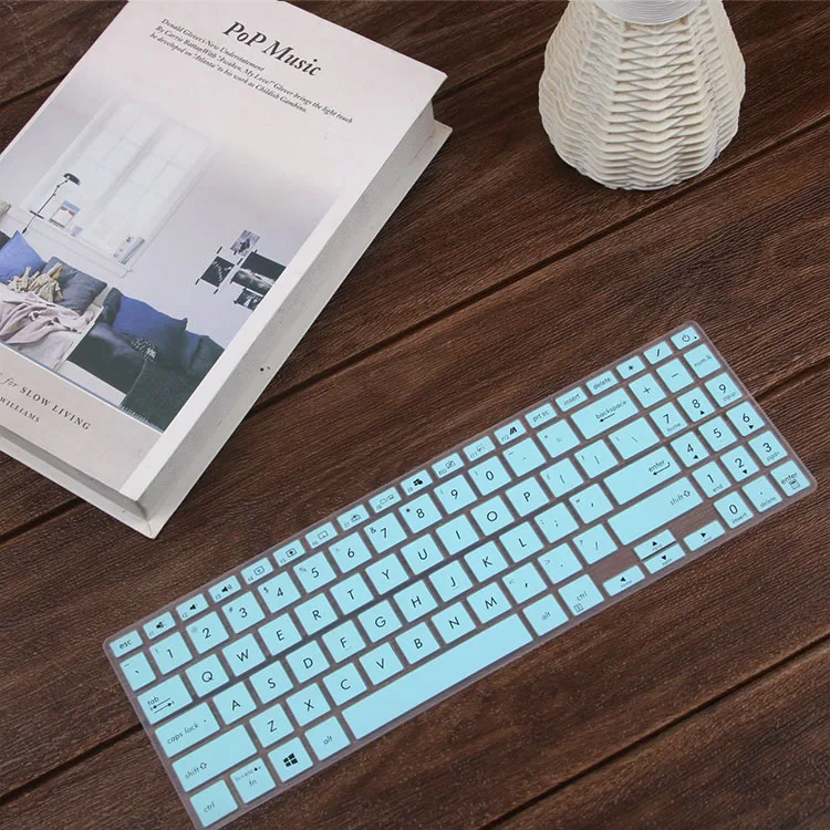 Силиконовая защита для клавиатуры ноутбука кожного покрова ASUS Zenbook флип 15 Q507IQ Q507