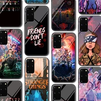 glass case for samsung galaxy a51 a50 a71 a70 s20 s10 s9 s8 a40 s20 s10e a30 a20 note 10 9 8 plus ultra stranger things cases