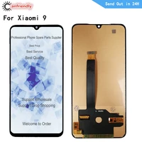 tft lcd for xiaomi mi 9 mi9 m1902f1g lcd displaytouch panel screen replacement sensor digitizer with frame assembly for xiaomi9